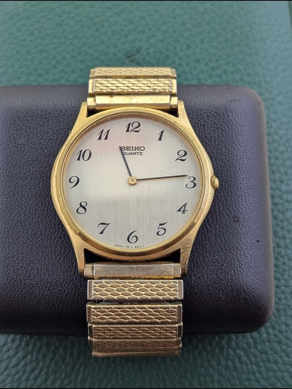 ✨ Seiko Gold-Tone Men's Quartz Dress Watch ✨